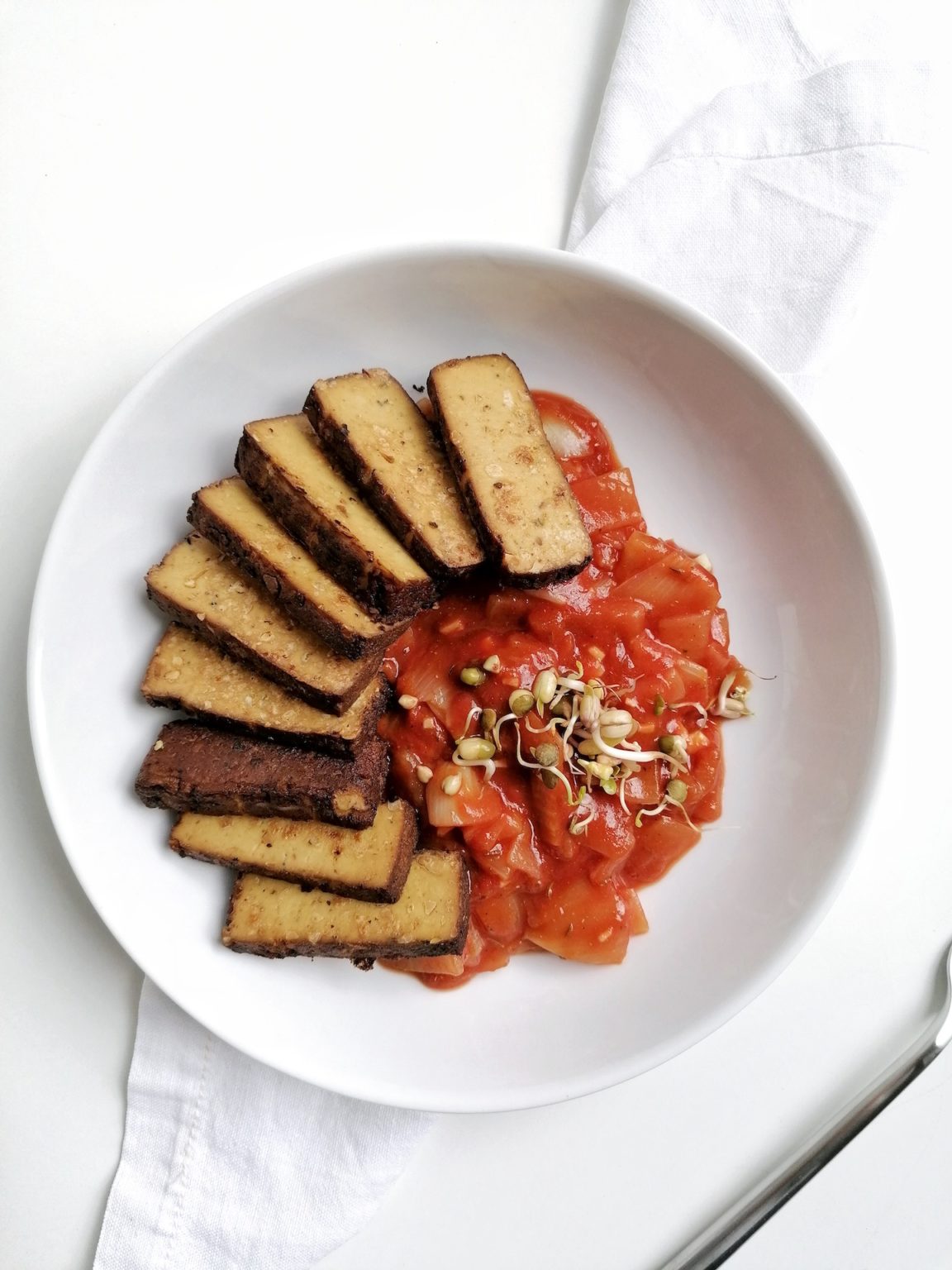 Marinara mit gebratenem Tofu - Preferences of Lisa