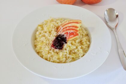 Apfelrisotto