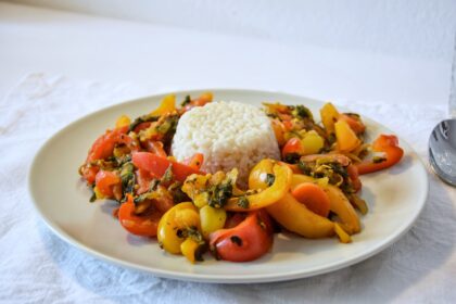 Schnelles Paprika-Curry