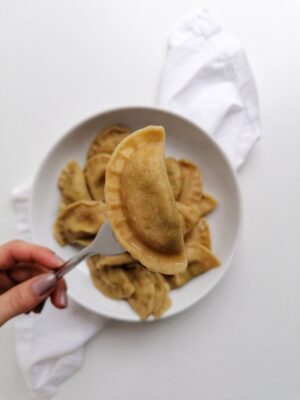 Ravioli mit Zucchinifüllung